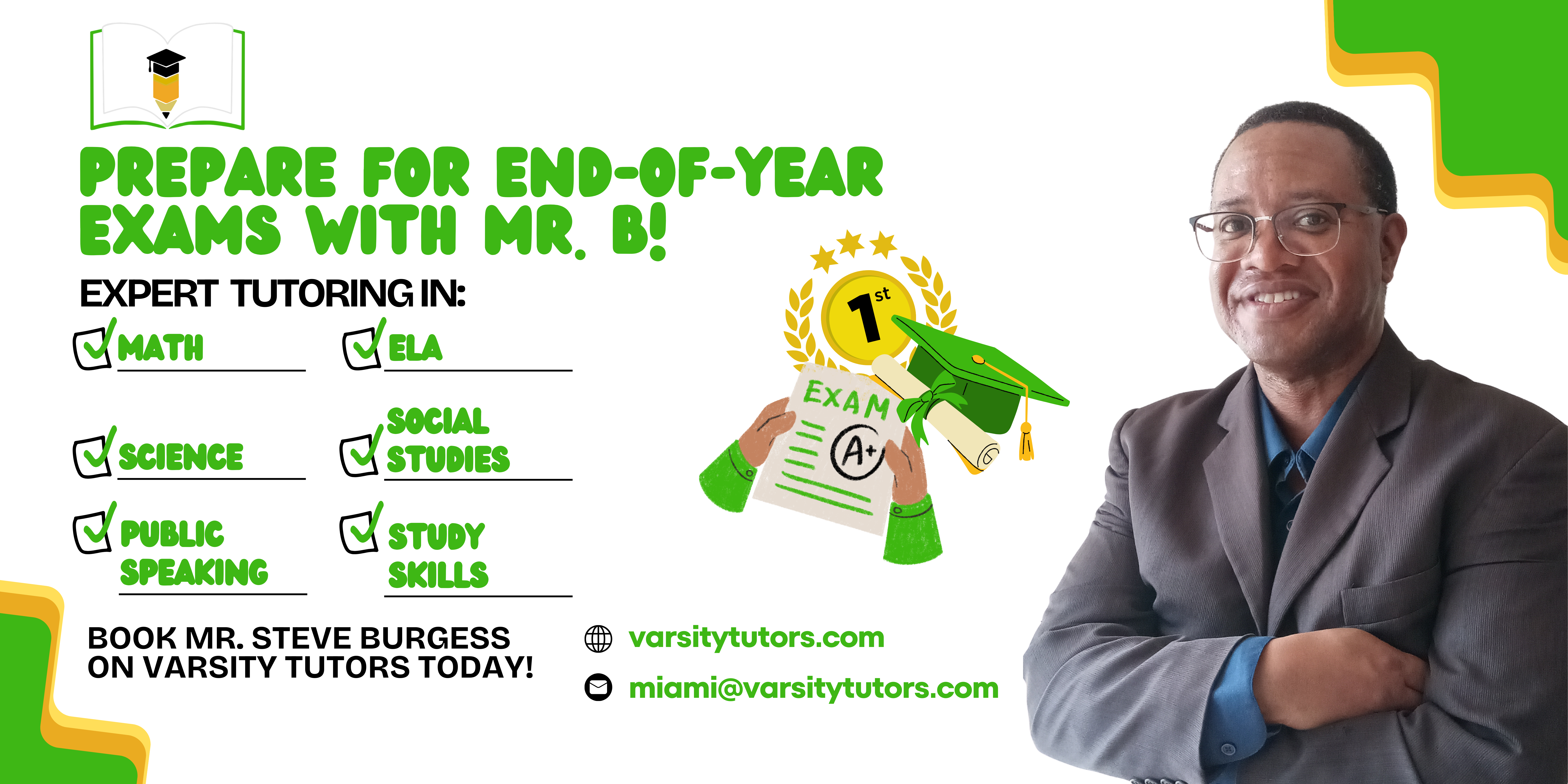 End of Year Tutoring Banner