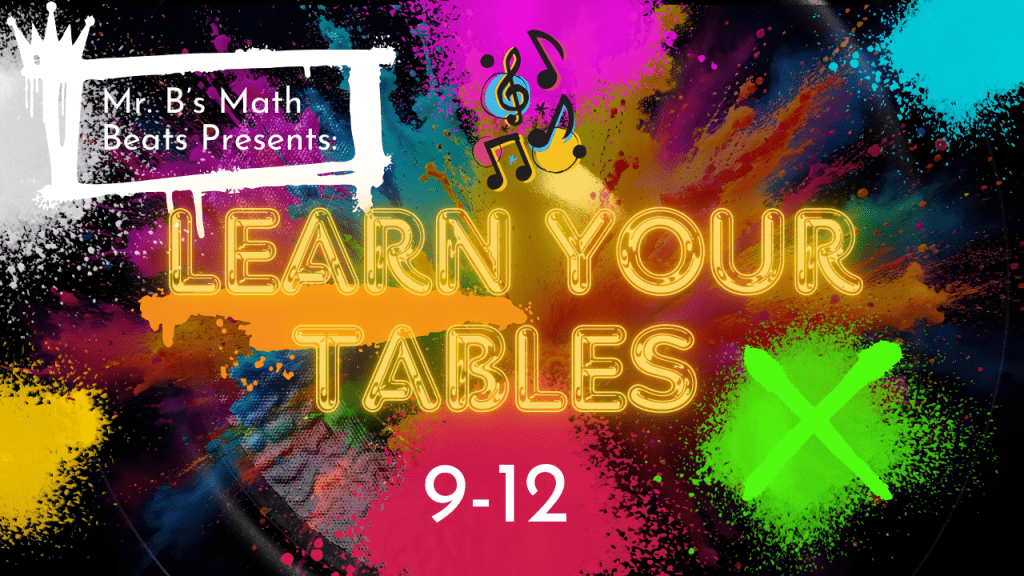 Learn Your Tables 9-12_YT Thumbnail