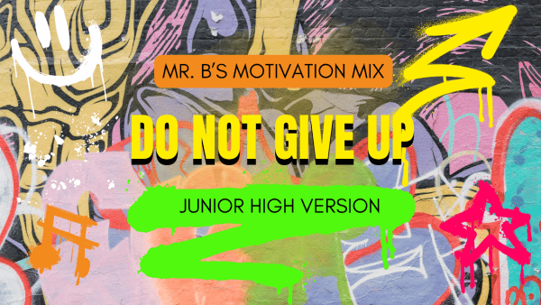 Do Not Give Up (Junior High Version) | Lyric Video + Music